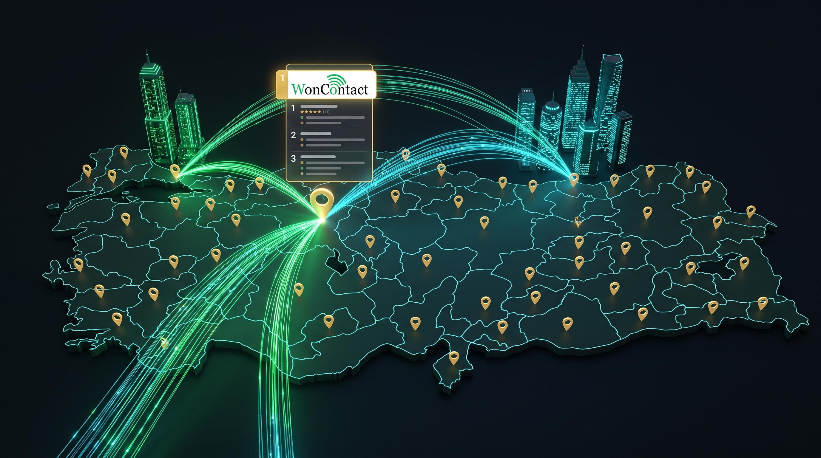 Ankara ve İstanbul SEO Hizmeti Haritası