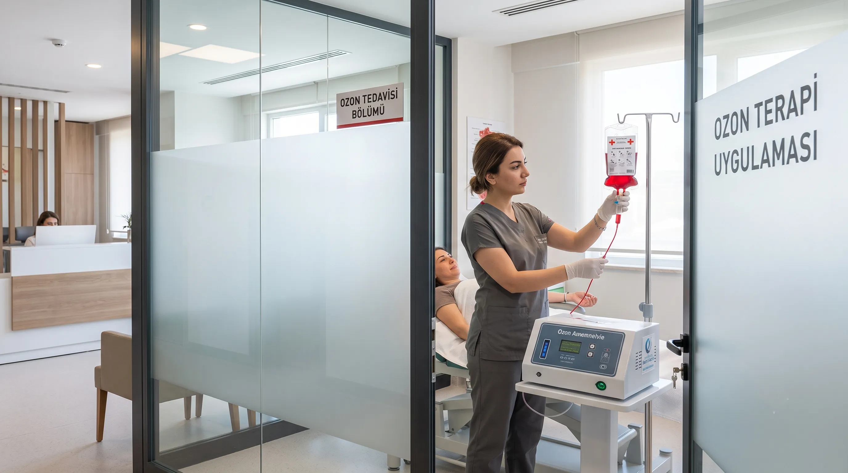 Ozon therapy application