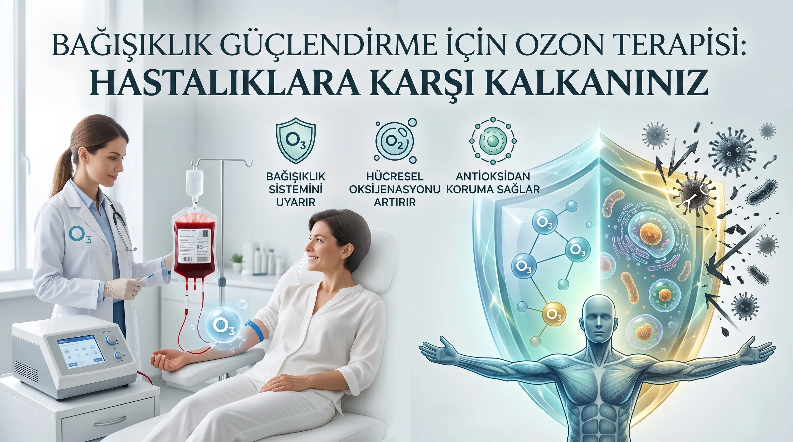 Bağışıklık Sistemini Güçlendiren Ozon Terapisi Ankara, Çankaya